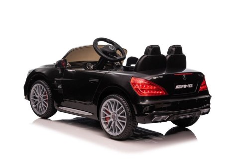 LEAN CARS Auto Na Akumulator Mercedes SL65 S Czarny Lakierowany LCD LEAN CARS Auto Na Akumulator Mercedes SL65 S Czarny Lakierowany LCD