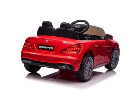 LEAN CARS Auto Na Akumulator Mercedes SL65 S Czerwony Lakierowany LCD LEAN CARS Auto Na Akumulator Mercedes SL65 S Czerwony Lakierowany LCD