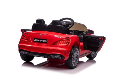 LEAN CARS Auto Na Akumulator Mercedes SL65 S Czerwony Lakierowany LCD LEAN CARS Auto Na Akumulator Mercedes SL65 S Czerwony Lakierowany LCD