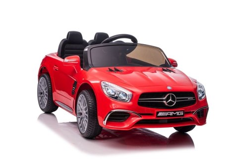 LEAN CARS Auto Na Akumulator Mercedes SL65 S Czerwony Lakierowany LCD LEAN CARS Auto Na Akumulator Mercedes SL65 S Czerwony Lakierowany LCD