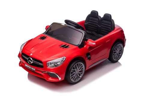 LEAN CARS Auto Na Akumulator Mercedes SL65 S Czerwony Lakierowany LCD LEAN CARS Auto Na Akumulator Mercedes SL65 S Czerwony Lakierowany LCD