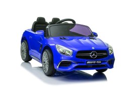 LEAN CARS Auto Na Akumulator Mercedes SL65 S Niebieski Lakierowany LCD