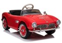 LEAN CARS Auto na Akumulator BMW Retro Czerwone Lakierowane