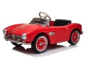 LEAN CARS Auto na Akumulator BMW Retro Czerwone Lakierowane