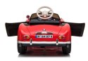 LEAN CARS Auto na Akumulator BMW Retro Czerwone Lakierowane