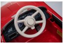LEAN CARS Auto na Akumulator BMW Retro Czerwone Lakierowane