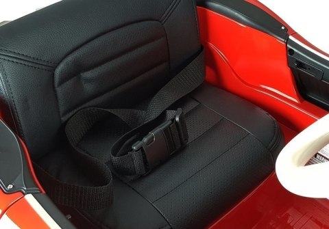 LEAN CARS Auto na Akumulator BMW Retro Czerwone Lakierowane LEAN CARS Auto na Akumulator BMW Retro Czerwone Lakierowane