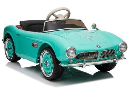 LEAN CARS Auto na Akumulator BMW Retro Zielone Lakierowane