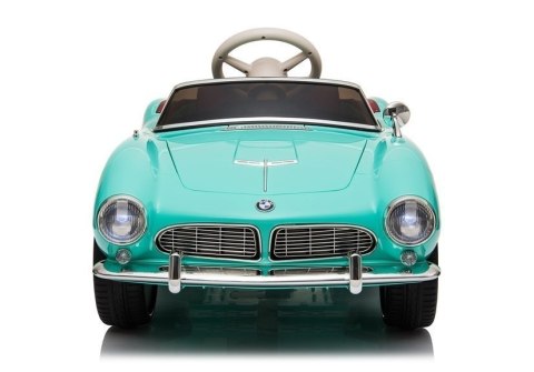 LEAN CARS Auto na Akumulator BMW Retro Zielone Lakierowane LEAN CARS Auto na Akumulator BMW Retro Zielone Lakierowane