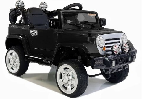 LEAN CARS Auto na Akumulator Jeep JJ245 Czarny LEAN CARS Auto na Akumulator Jeep JJ245 Czarny