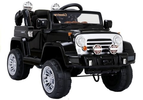 LEAN CARS Auto na Akumulator Jeep JJ245 Czarny LEAN CARS Auto na Akumulator Jeep JJ245 Czarny