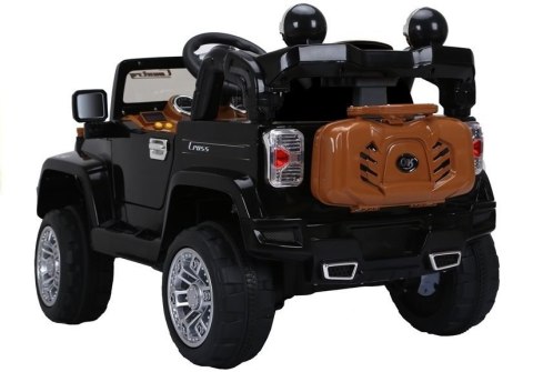 LEAN CARS Auto na Akumulator Jeep JJ245 Czarny LEAN CARS Auto na Akumulator Jeep JJ245 Czarny