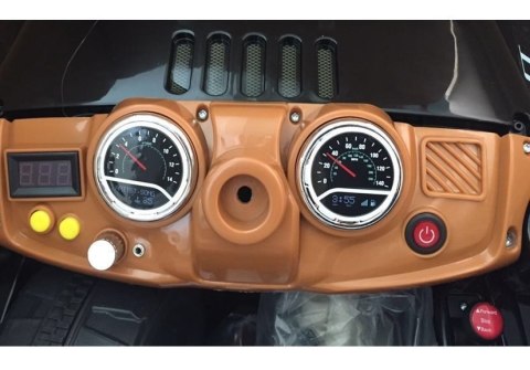 LEAN CARS Auto na Akumulator Jeep JJ245 Czarny LEAN CARS Auto na Akumulator Jeep JJ245 Czarny