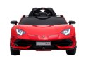 LEAN CARS Auto na Akumulator Lamborghini Aventador Czerwony