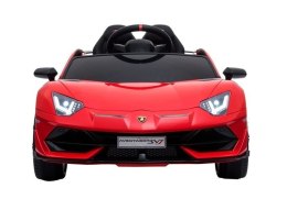 LEAN CARS Auto na Akumulator Lamborghini Aventador Czerwony