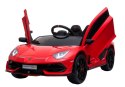 LEAN CARS Auto na Akumulator Lamborghini Aventador Czerwony