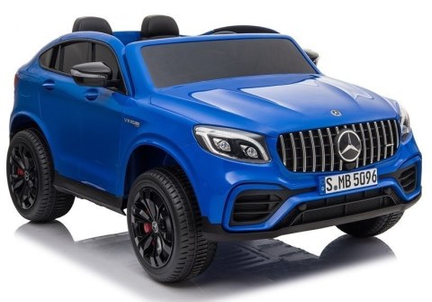 LEAN CARS Auto na Akumulator Mercedes GLC 63S Niebieski Lak LEAN CARS Auto na Akumulator Mercedes GLC 63S Niebieski Lak