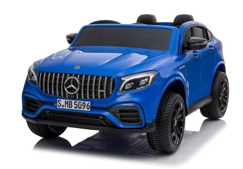 LEAN CARS Auto na Akumulator Mercedes GLC 63S Niebieski Lak LEAN CARS Auto na Akumulator Mercedes GLC 63S Niebieski Lak