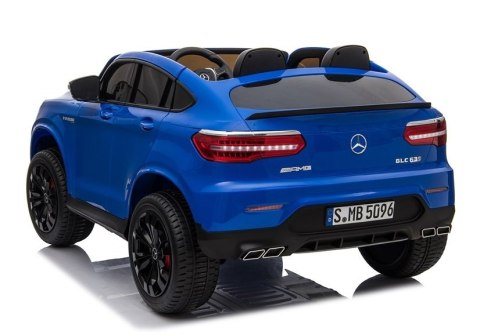 LEAN CARS Auto na Akumulator Mercedes GLC 63S Niebieski Lak LEAN CARS Auto na Akumulator Mercedes GLC 63S Niebieski Lak