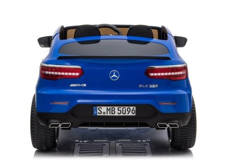 LEAN CARS Auto na Akumulator Mercedes GLC 63S Niebieski Lak LEAN CARS Auto na Akumulator Mercedes GLC 63S Niebieski Lak
