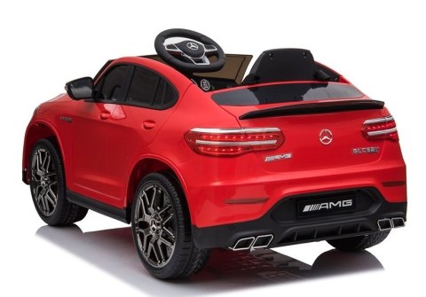LEAN CARS Auto na akumulator Mercedes GLC 63S QLS-5688 Czerwony 4x4 LEAN CARS Auto na akumulator Mercedes GLC 63S QLS-5688 Czerwony 4x4