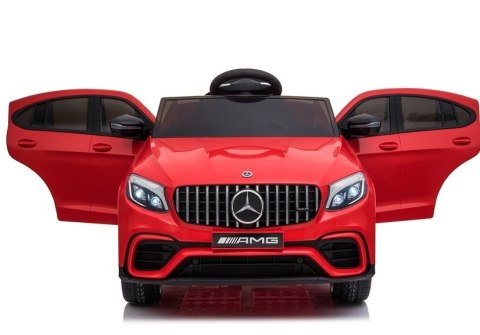 LEAN CARS Auto na akumulator Mercedes GLC 63S QLS-5688 Czerwony 4x4 LEAN CARS Auto na akumulator Mercedes GLC 63S QLS-5688 Czerwony 4x4
