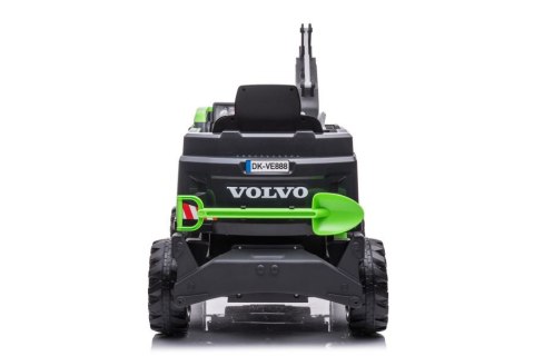 LEAN CARS Koparka Na Akumulator Volvo DK-VE888 Zielona LEAN CARS Koparka Na Akumulator Volvo DK-VE888 Zielona