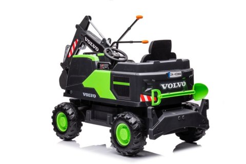 LEAN CARS Koparka Na Akumulator Volvo DK-VE888 Zielona LEAN CARS Koparka Na Akumulator Volvo DK-VE888 Zielona