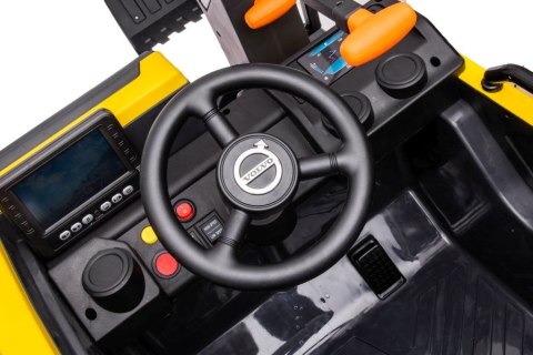 LEAN CARS Koparka Na Akumulator Volvo DK-VE888 Żółta LEAN CARS Koparka Na Akumulator Volvo DK-VE888 Żółta