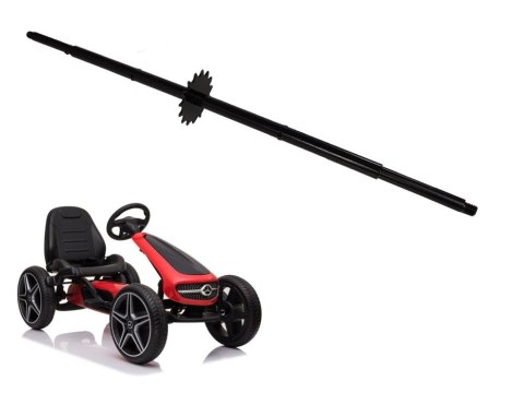 LEAN CARS Oś tylna dopojazdu Gokart Mercedes XMX610