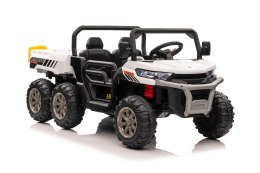 LEAN CARS Pojazd Na Akumulator XMX623B 24V Biały