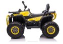 LEAN CARS Quad na Akumulator XMX607 Żółty