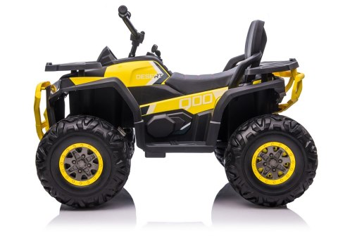 LEAN CARS Quad na Akumulator XMX607 Żółty LEAN CARS Quad na Akumulator XMX607 Żółty