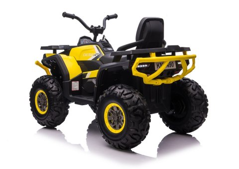 LEAN CARS Quad na Akumulator XMX607 Żółty LEAN CARS Quad na Akumulator XMX607 Żółty