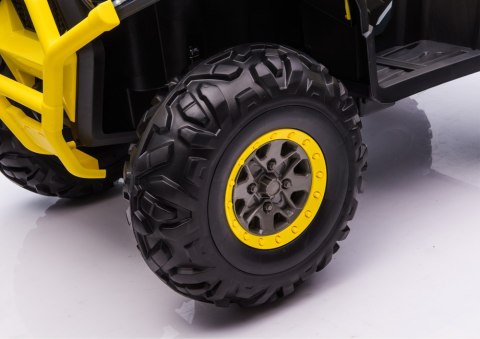 LEAN CARS Quad na Akumulator XMX607 Żółty LEAN CARS Quad na Akumulator XMX607 Żółty