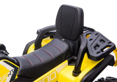 LEAN CARS Quad na Akumulator XMX607 Żółty LEAN CARS Quad na Akumulator XMX607 Żółty