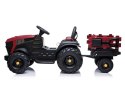 LEAN CARS Traktor z Przyczepą na akumulator BDM0925 Czerwony