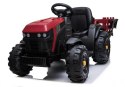 LEAN CARS Traktor z Przyczepą na akumulator BDM0925 Czerwony