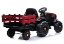 LEAN CARS Traktor z Przyczepą na akumulator BDM0925 Czerwony