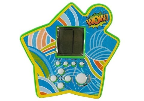 LEAN TOYS Gra Elektroniczna Kieszonkowa Tetris Gwiazdka Zielony LEAN TOYS Gra Elektroniczna Kieszonkowa Tetris Gwiazdka Zielony