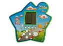 LEAN TOYS Gra Elektroniczna Kieszonkowa Tetris Gwiazdka Zielony