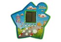 LEAN TOYS Gra Elektroniczna Kieszonkowa Tetris Gwiazdka Zielony