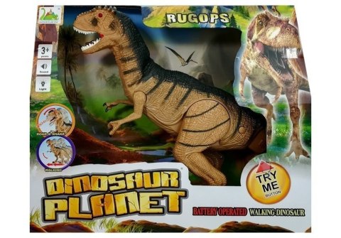 LEAN Toys Dinozaur Tyranozaur Porusza się Ryczy Świeci LEAN Toys Dinozaur Tyranozaur Porusza się Ryczy Świeci