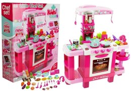 LEAN Toys Duża Kuchnia dla dzieci Toster Ekspres Różowa