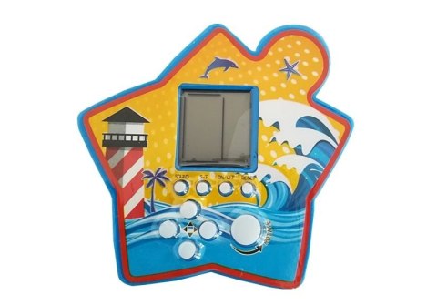 LEAN Toys Gra Elektroniczna Kieszonkowa Tetris Gwiazdka Niebieski LEAN Toys Gra Elektroniczna Kieszonkowa Tetris Gwiazdka Niebieski