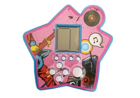 LEAN Toys Gra Elektroniczna Kieszonkowa Tetris Gwiazdka Niebieski LEAN Toys Gra Elektroniczna Kieszonkowa Tetris Gwiazdka Niebieski