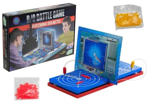 LEAN Toys Gra Elektroniczna Strategiczna Statki Okręty Bitwa Morska LEAN Toys Gra Elektroniczna Strategiczna Statki Okręty Bitwa Morska