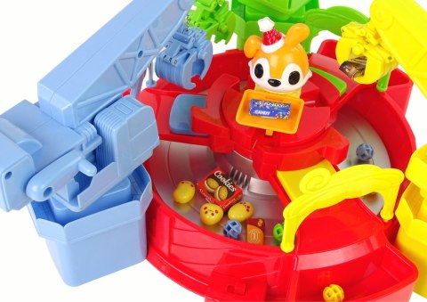 LEAN Toys Gra Łapacz Słodyczy Obrotowy Dźwięk LEAN Toys Gra Łapacz Słodyczy Obrotowy Dźwięk