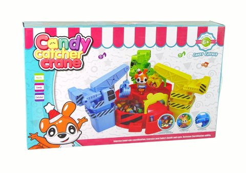 LEAN Toys Gra Łapacz Słodyczy Obrotowy Dźwięk LEAN Toys Gra Łapacz Słodyczy Obrotowy Dźwięk