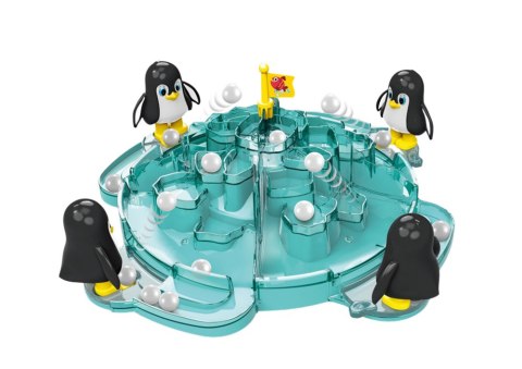 LEAN Toys Gra Lodowiec Pingwinów Podbijanie Piłek Śnieżek LEAN Toys Gra Lodowiec Pingwinów Podbijanie Piłek Śnieżek